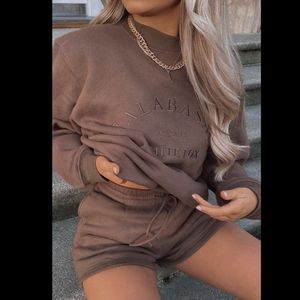 White Fox Boutique Calabasas Crewneck Sweater